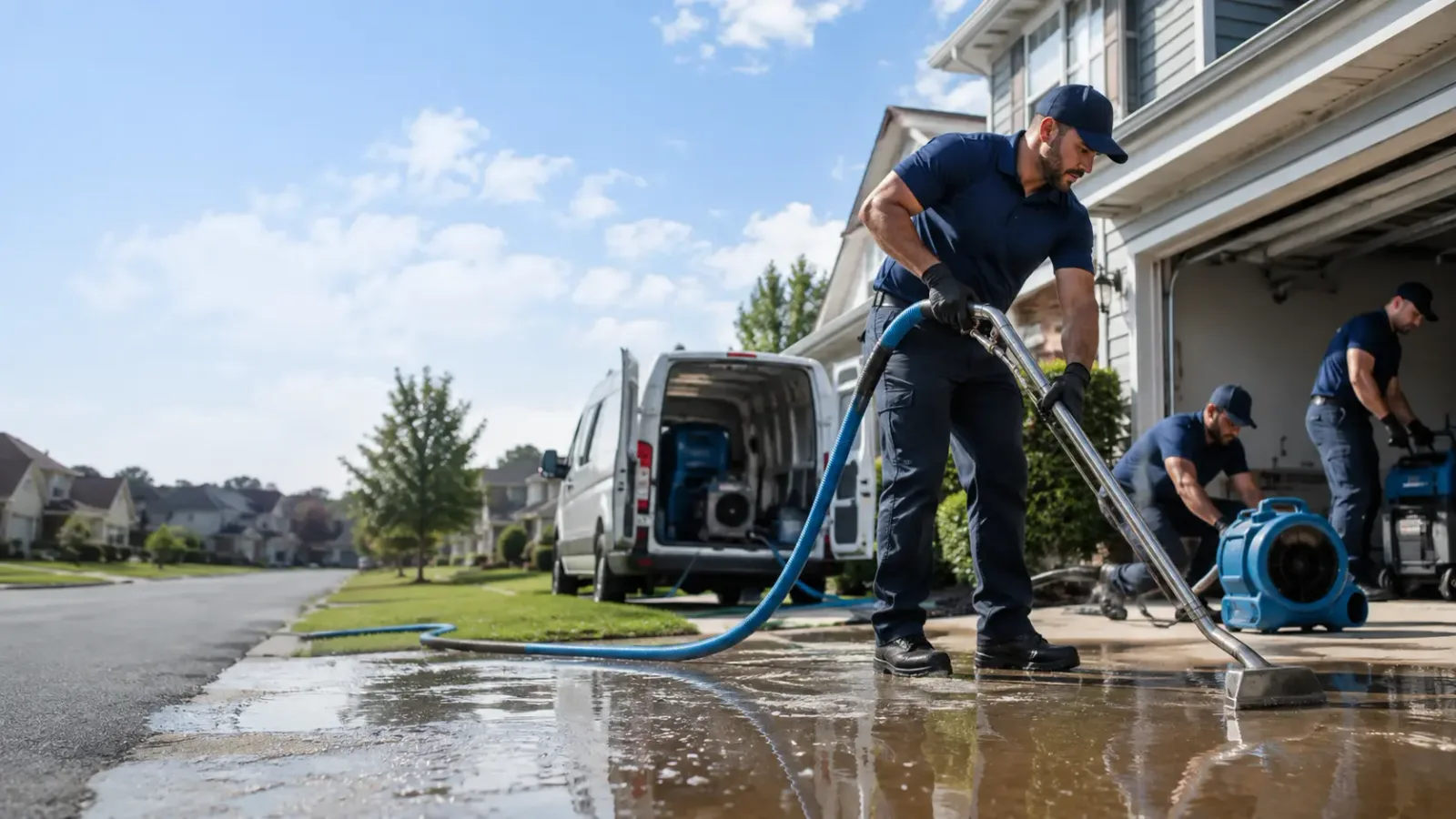 Flood Damage Restoration in Fayette, OH